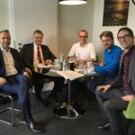v.l.n.r.: Sebastian Czaja, Detlef Dames, Gino Ouart, Oliver Thiess, Florian Swyter