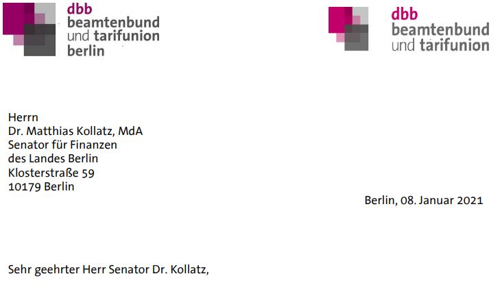 Mehr über den Artikel erfahren Offener Brief des dbb: Alimentationsentscheidungen des BVerfG erfordern sofortige Umsetzung