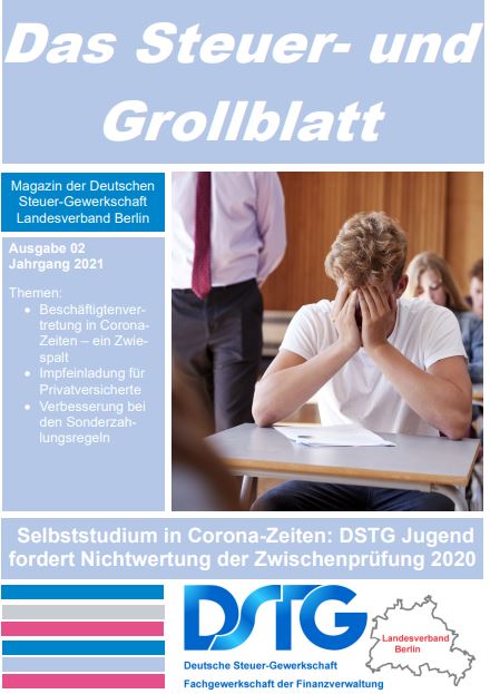 Mehr über den Artikel erfahren Steuer-und Grollblatt 02/2021 ist online