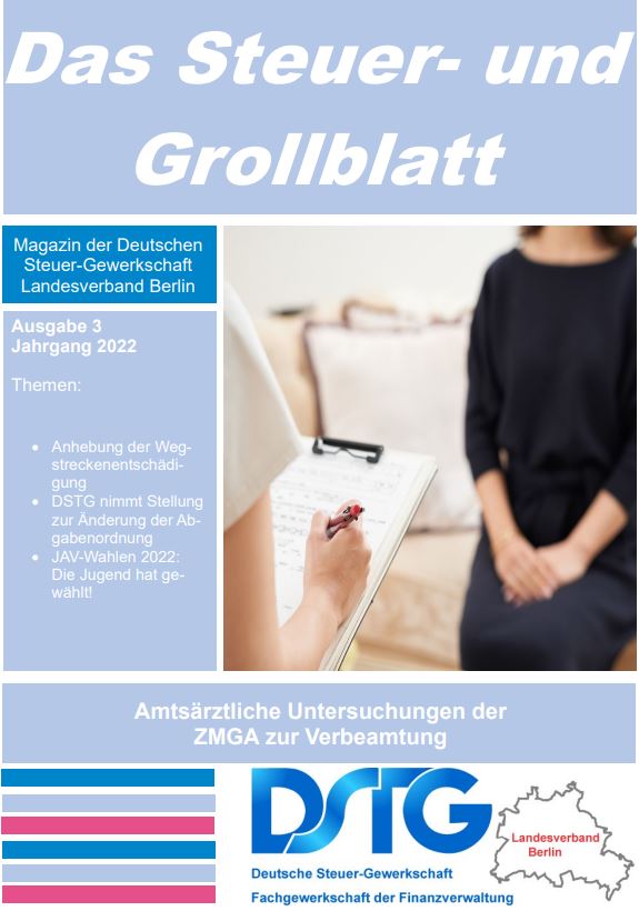 Mehr über den Artikel erfahren Das neue Grollblatt ist online