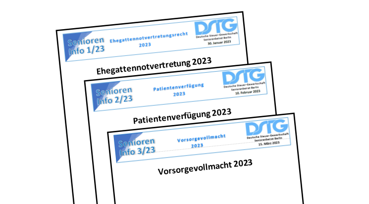 Mehr über den Artikel erfahren DSTG-Seniorenbeirat Berlin:  Alles Wichtige zur Vorsorgevollmacht 2023