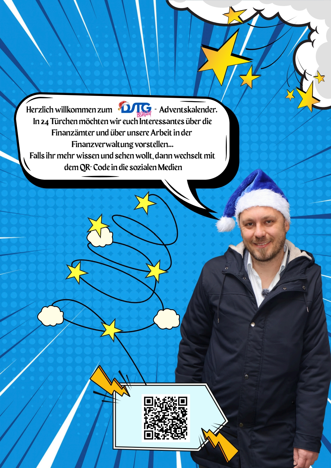 Mehr über den Artikel erfahren Es ist soweit – der digitale DSTG-Adventskalender startet